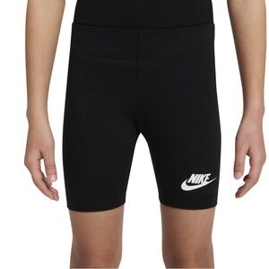 Nike Girl’s Black Athletic Biker Shorts Size 6X (116-122cm)